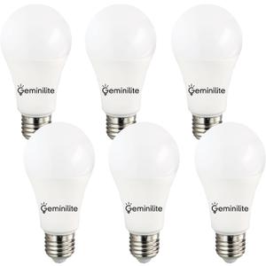 100W Equivalent Light Bulbs,A19 Super Bright 15W 6500K Daylight, 1500 Lumens, Non-Dimmable LED Bulb, E26 Standard Base for Indoor and Outdoor, ETL Listed, 6-Pack