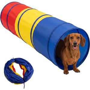 Dachshund Tunnel, Dog Tunnel, Foldable Crawl for Dog Training