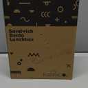 Leakproof Lunch Box  3-Compartment Bento Box, Cooler Pack & Adjustable Divider, Extra Large & BPA-Free  Dishwasher Safe, Ideal for On-the-Go Meals, Navy & Blue