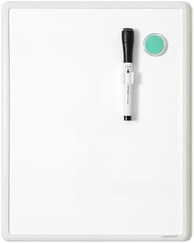 U Brands Contempo Magnetic Dry Erase Board White Board, 11" x 14", White Modern Frame, Includes Magnet and Marker, Pack of 4 U Brands Contempo Magnetic Dry Erase Board White Board, 11" x 14", White Modern Frame, Includes Magnet and Marker, Pack of 4