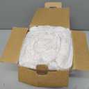 BEDELITE Fleece Throw Blanket for Couch - 300GSM Soft & Warm Fluffy Light Grey Blanket, Decorative and Giftable Striped Blankets for Women, Men, 50"x60"