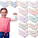 Elastic Eczema Sleeves for Kids Arm or Leg Toddler Scratch Arm Sleeves Eczema Wet Wraps UV Protection, 12 pcs