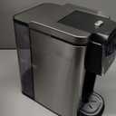 Horavie Single Serve Coffee Maker for K-Cups & Grounds, Hot & Iced Coffee Maker, Strong Button Feature, 6 to 14oz Brew Sizes, 50oz Removable Reservoir, Fit 6.5" Mugs, Stainless Steel, Black