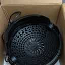 Hooded Hair Dryer, 1500W Standing Hair Dryer with Time Settings, Touch Controls, 3 Temperature Modes, Height Adjustable Ionic Hooded Dryer on Wheels, Sit Under Hair Dryer Bonnet for Home or Salon Use (Dark Black)