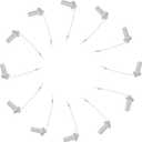 Cabilock 20pcs Reusable with Acoustic Magnetic Lock for Clothing Shoes and Hats Theft Merchandise Accessories for Retail Store Protection (13.50X5.00X1.40CM)