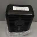 EZ-HEAT 1,500-Watt Portable Milkhouse Style Utility Space Heater with Adjustable Thermostat, Overheat Protection, and Safety Tip-Over Switch, Matte Black, MTFH-01C-MB