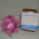 Silicone Bathtub Overflow Drain Cover with Suction Cup - Adds Inches of Water for Deeper Bath, Deep Pink