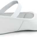 Capezio Womens Capezio Daisy Ballet Shoe (7.5 Wide, White)