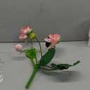 24" Artificial Flower Household Decor Silk Realistic Faux Flower Picks Bouquets Lotus Flower Fake Flowers for Home Wedding Party Decoration Flower Arrangement (Pink)