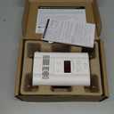 Kidde Carbon Monoxide Detector, Propane, Natural, Methane, & Explosive Gas Alarm, Plug-in Wall with 9-Volt Battery Backup, Digital LED Display