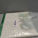 MIMAX Self-Adhesive Baseplates Compatible with DUPLO, Peel-and-Stick Baseplate for DIY Play Table or Wall - 4 Pack (10" x 10") (White)