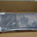 VEVOR Shopping Cart, Folding Grocery Utility Cart with Dual Baskets, Waterproof Liner & Wheels, 100 LBS Large Load Capacity, Heavy Duty Laundry Basket for Laundry, Shopping, Camping, Grocery, Luggage (Medium)