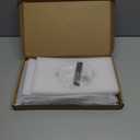 Stainless Steel L-Shaped Hand Towel Holder, SUS304 Bathroom Towel Rack with Thickened Base for Countertop Vanity (Matte Black)