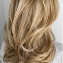 Clip in Hair Extensions 14" Short Curly Clip on Hair Extensions Invisible Lace Weft Natural Soft Hairpieces for Women - Golden Blonde with Highlights