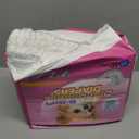 HONEY CARE All-Absorb Disposable Female Dog Diapers Extra Small Size, Improved, 50 Count, Super Absorbent, Breathable, Wetness Indicator (Pack of 1, 50 Count Total)