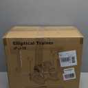 Under Desk Elliptical Machine, 3-in-1 THERUN Electric Leg Exerciser for Seniors, Fully Assembled Portable Seated Pedal Exerciser w/Remote Control, 10-Level Speeds & Resistance