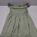 PRETTYGARDEN Spring Casual Dresses for Women 2025 Summer Business Work Midi Sleeveless A Line Pleated Cocktail Dress, Size M