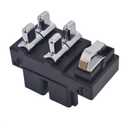 Master Driver Side Power Window Switch Replacement for 1998-2002 Town F8VZ-14529-AA, Push Button, Manual Operation, Black