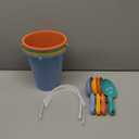 Holady Beach Toys Sand Toys Beach Shovels Beach Pail Set for Kids Summer Beach Essentials Outdoor Sand Play Fun Activities Beach Pails & Shovels