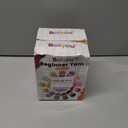 2 x 3 Pack Beginners Crochet Yarn, Yarn for Crocheting Knitting Beginners, Easy-to-See Stitches, Chunky Thick Bulky Cotton Soft Yarn for Crocheting (3x50g) (Gradient Blue)