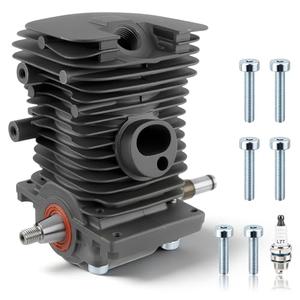 Carbhub MS180 Cylinder Piston Crankshaft for Stihl MS170 MS180 018 Chainsaw Engine Motor Cylinder Replaces 1130 020 1208, 1132 030 0402