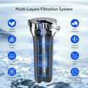 Lifefilter PRO Carbon Shower Head Filter System for Hard Water