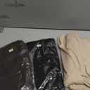 NEW YOUNG 3 Pack Women's Wide Leg Pants with Pockets High Waist Loose Sweatpants Casual Lounge Yoga Workout Palazzo (Medium, Black,brown,apricot)