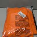 Mens 90s Comedy Movie Costume Adults Bright Orange Character Suit - X-Large