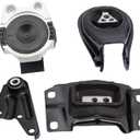 Engine Motor and Transmission Mount Kit Compatible with 2010-2013 Mazda 3 2.0L Automatic Transmission Set of 4