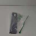 Acrylic Tilted Keyboard Riser Stand and Holder with Wrist Arm Rest Support Pad for Computer Desk Desktop, 16.9" Wide (Clear)