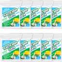 10 Pieces Plastic Drop Sheets for Painting, Plastic sheeting Waterproof Dust-Proof Clear Cloth for Furniture Cover, 9x12 Feet Tarps