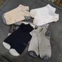 MONFOOT Men's/Women's Thin Cotton Low Cut Ankle Socks, Multipack 8 Pairs, L