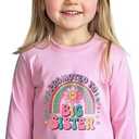 Homie Weekend Big Sister Gifts for Girls Shirts Promoted to Big Sister Announcement Shirt Toddler T-Shirt, 4-5T