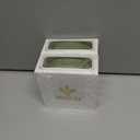 2 x MEEDEE Sage Green Velvet Ribbon 1.5 Inch Single Face Nylon Velvet Ribbon 10 Yards Spool Light Green Ribbons for Christmas Tree, Gift Wrappig, Rustic Wreath, Velvet Bow, Hair Bows, Home Decor