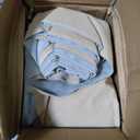 Garland Rug Medallion 12' x 15' Silver Non Slip Polypropylene Area Rug- Ideal for Living Rooms & Hallways, Stylish & Durable for High-Traffic Areas