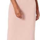 Dress the Population Women's Lyla Solid Sleeveless Fitted Midi Sheath Dress (Large)