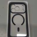 Miracase Magnetic for iPhone 17 Pro Case 6.3" [Compatible with MagSafe] Full-Body Phone Case with Built-in Glass Screen Protector & Camera Control,Drop Proof iPhone 17 Pro Cover, Black