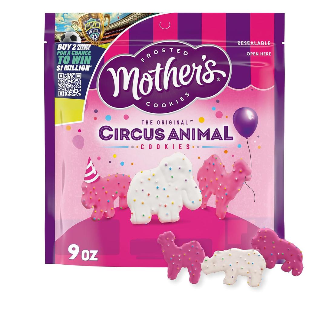 Mother's Circus Animal Cookies, 9oz (EXP 09/11/26)