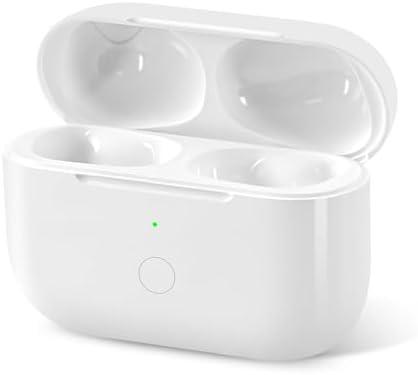 Wireless Charging Case Compatible with AirPod Pro 1st & 2nd Generation with USB-C Charging, Air Pod Pro 2 1 Charger Case Replacement with Bluetooth Pairing Sync Button,with Type-C, No Earbuds