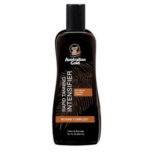 Australian Gold Rapid Tanning Intensifier Lotion, 8.5 Fl Oz | With Tea Tree Oil and Aloe Vera | Vitamin E Australian Gold Rapid Tanning Intensifier Lotion, 8.5 Fl Oz | With Tea Tree Oil and Aloe Vera | Vitamin E