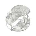 3 Tier 5 Piece Expander Rack Kit for Big Green Egg Large