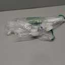 Mcrbeay Shower Curtain Rod, 1" Diameter Heavy Duty Tension Shower Rod, Non Slip Adjustable 2846 inch No Drilling Shower Curtain Rods Spring Tension For Bathroom, Shower Stall, No Rust, White