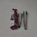Tribal Cooking Stainless Steel Tongs - 9" and 12" With Silicone Tips, Locking BBQ Tongs (Black)