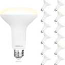 DEGNJU 12 Pack BR30 LED Recessed Light Bulb, Dimmable Indoor Flood Light Bulbs CRI80 7W Equivalent 65W 3000K Warm White 650 Lumens, 15000 Lifetime Hours E26 Base LED Can Light Bulb, Flicker-Free