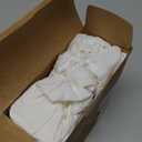 2-Pack Mini Crib Sheets Fitted - 38x26 Pack N Play Sheets for Pack and Play Mattress, Organic Cotton, Soft & Breathable Playard Bedding, Neutral Mini Toddler Bed Cover for Boys, Girls (Soft White)