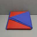 KinderMat, 1.5 Inch Thick, 4-Section Rest Mat, Red/Blue, Great for School, Daycare, Travel, and Home, 100% Made in the USA
