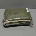 Downtown Pet Supply Dog Crate Pad, 24" x 18" - Waterproof, Ripstop Nylon Dog Crate Mat Chew Proof and Machine Washable - Olive and Light Beige - S (SMALL (24" x 18"), Olive and Light Beige)