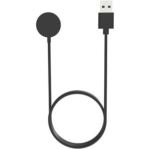 Smart Watch USB Charging Stand Dock Charger Cable Replacement Spare Parts for Michael Kors Accessory Part (Black)