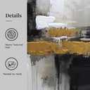 Zessonic Neutral Abstract Landscape 3D Textured Modern Wall Art,16"x24"x3, 16" x 24" x 3 Panels