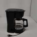 BLACK+DECKER 12-Cup Coffee Maker with Easy On/Off Switch, Easy Pour, Non-Drip Carafe with Removable Filter Basket, Vortex Technology, Black